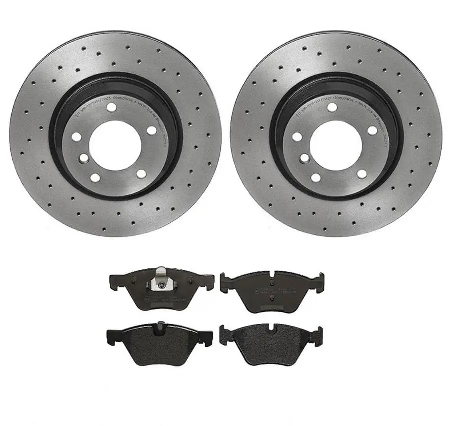 Brembo Ktx4015 Brake Pad & Rotor Kit 1