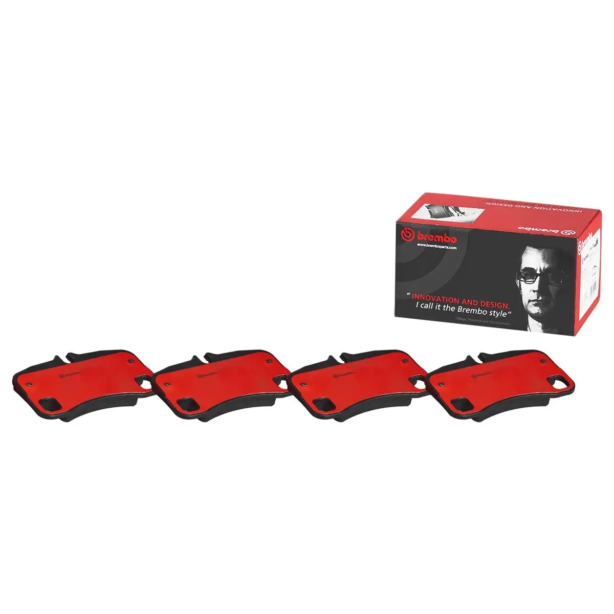 Brembo Nao Ceramic Brake Pads – Low-Dust, High-Torque Street & Track Compound 1