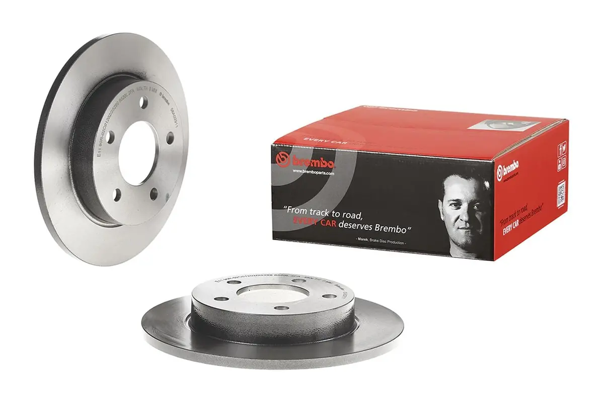 Brembo Uv-Resistant Premium Brake Rotors – Corrosion-Resistant Coating (08.B992.10) 1