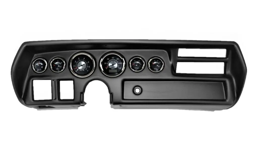 Classic Dash 10570Bs11 Custom Gauge Cluster Kit 1
