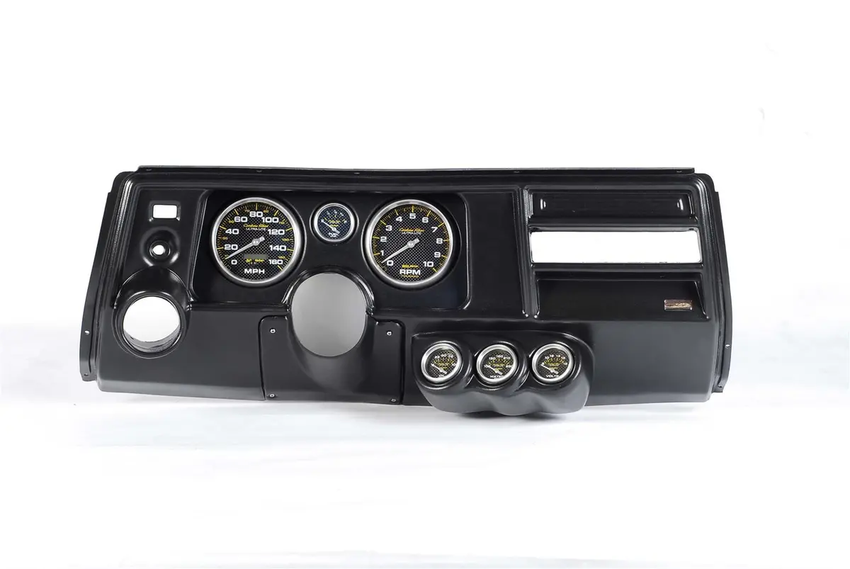 Classic Thunder Road 103690521 Dash Panel With Integrated Autometer Gauges 1