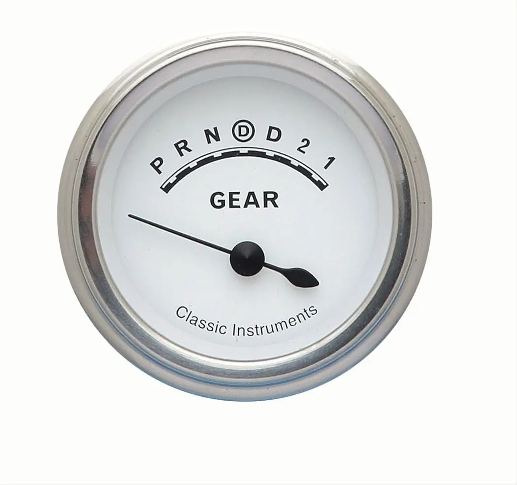 Cw06Slc Classic Instruments Gear Selector Gauge With Clockwise Rotation 1