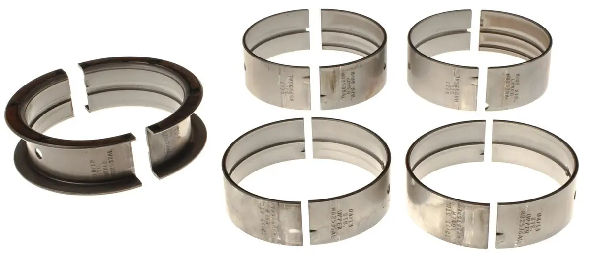 Clevite Al-Series Precision Main Bearings – Ms-970Al, Aluminum-Backed For High-Stress Engines 1
