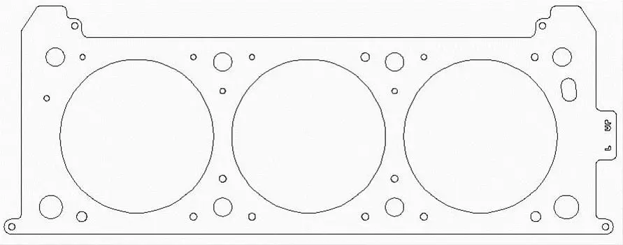 Cometic Mls Head Gasket – Multi-Layer Steel, 0.051" Thickness 1
