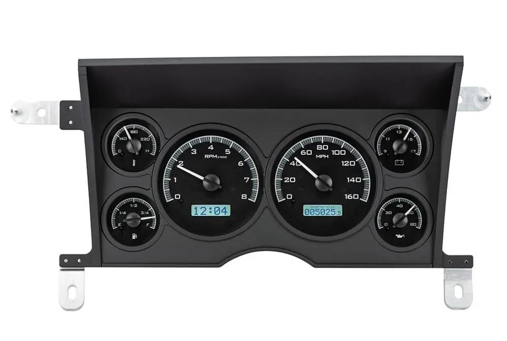 Dakota Digital Vhx-86C-S10-K-W Analog Gauge Kit – S10 Direct-Fit 1