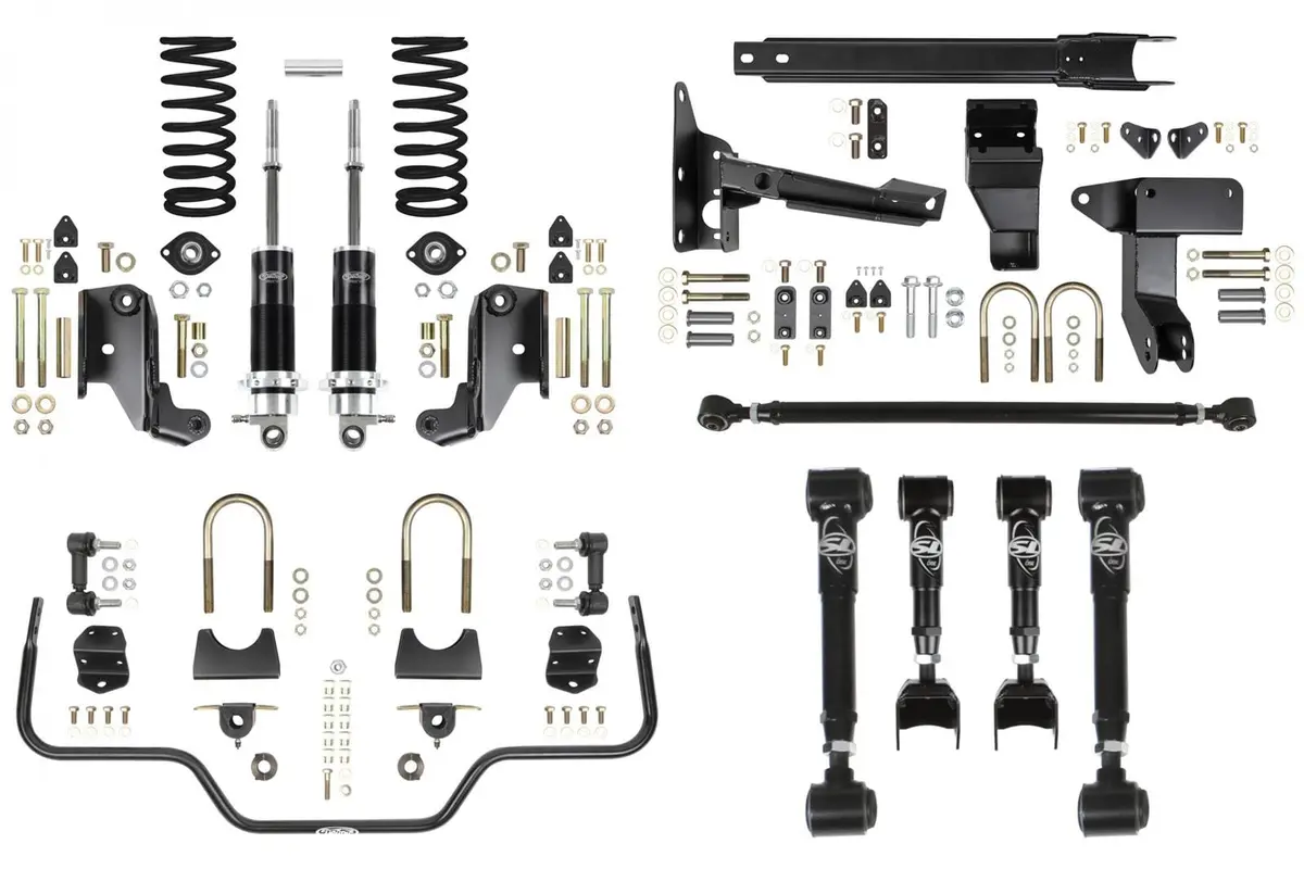 Detroit Speed 3-Link Rear Suspension Kit – Bolt-On Performance Upgrade 1