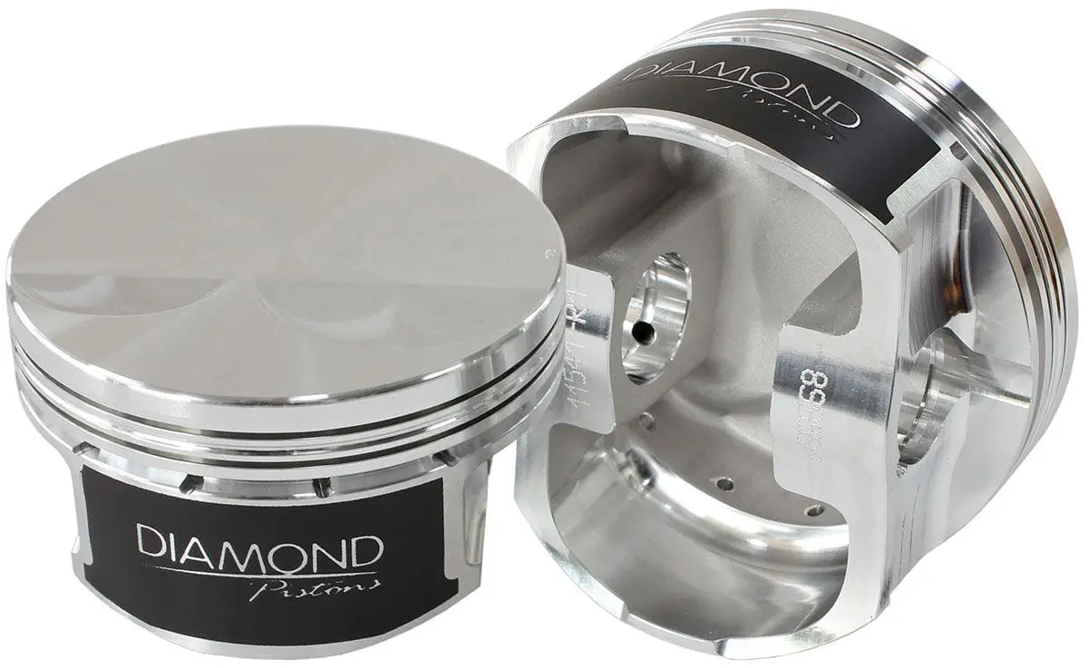 Lsa-Compatible Forged Dish-Top Pistons With Ring Pack – Standard Bore (D11589-R1-8-Std) 1
