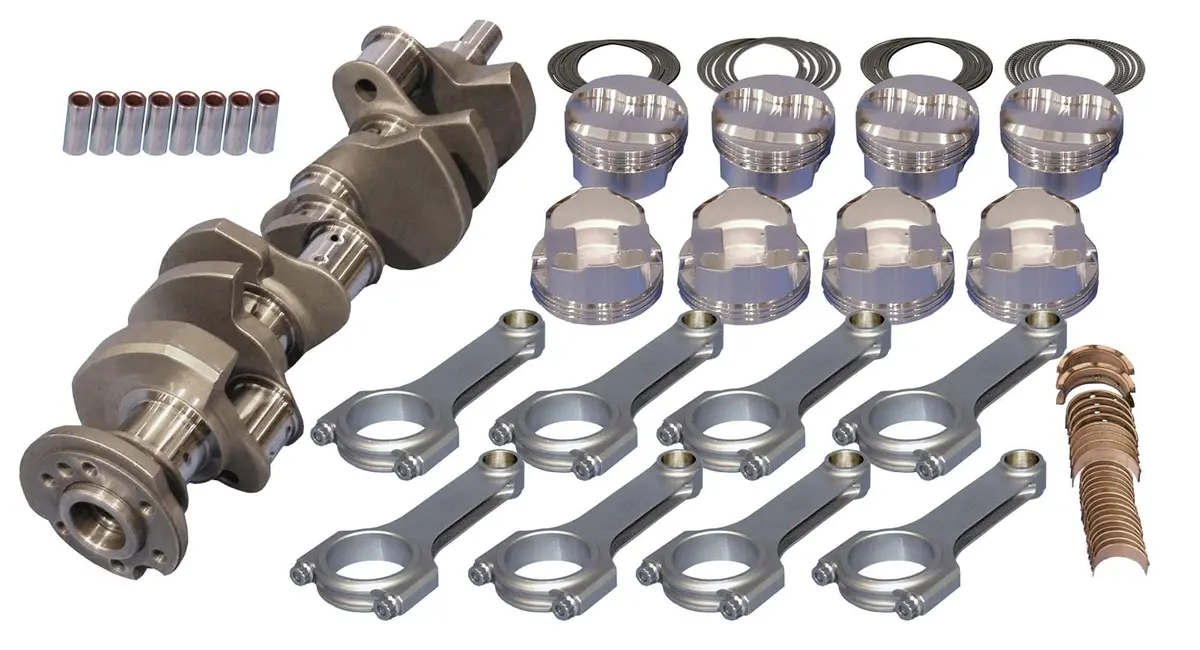 Eagle Competition Rotating Assembly – Forged Crank, H-Beam Rods, And Pistons 1