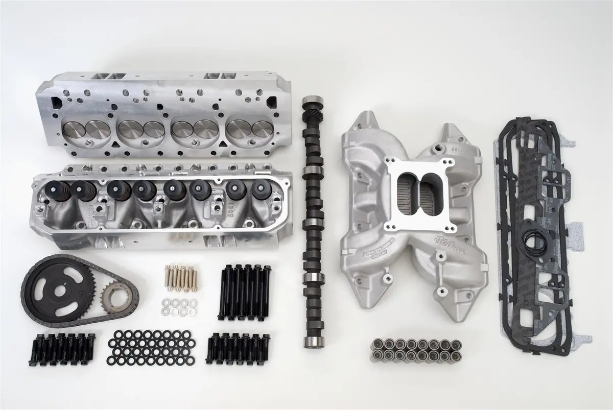 Edelbrock 421 Hp 383 Big Block Chrysler Top-End Engine Build Kit – Part 2086 1