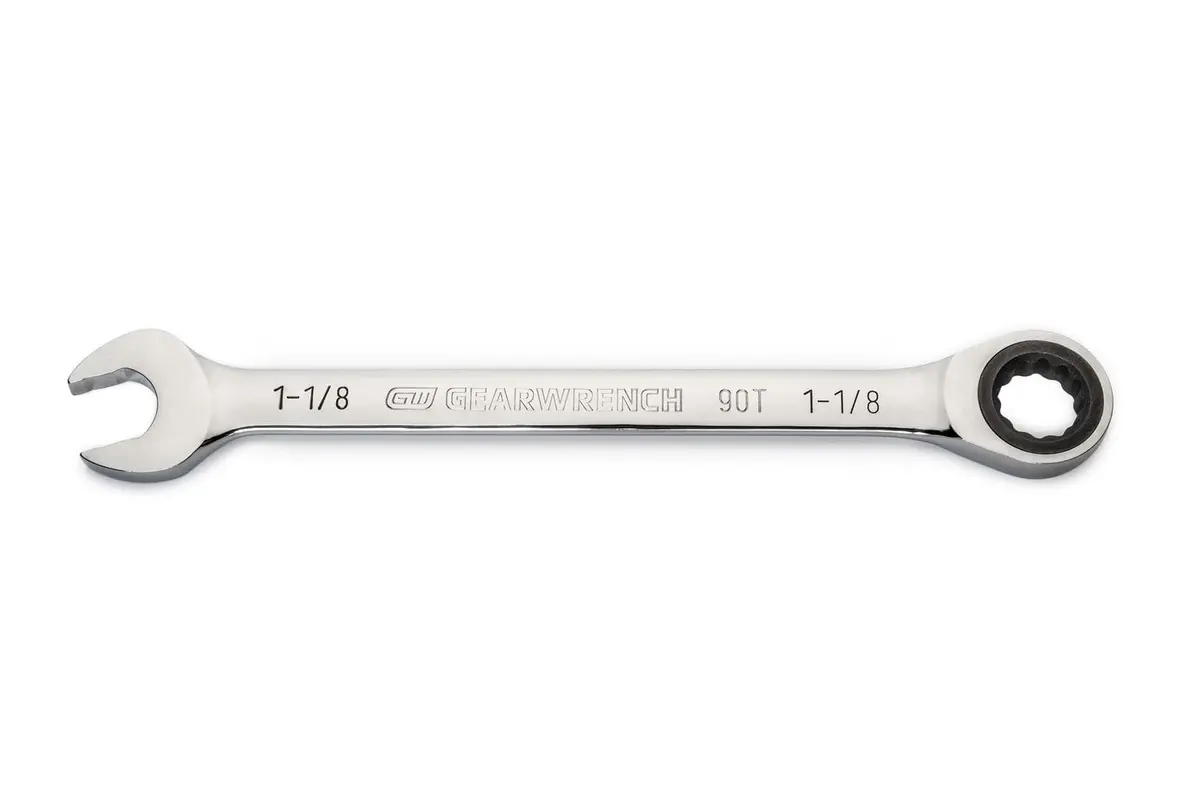 Gearwrench 86955 90-Tooth Ratcheting Combination Wrench Set 1