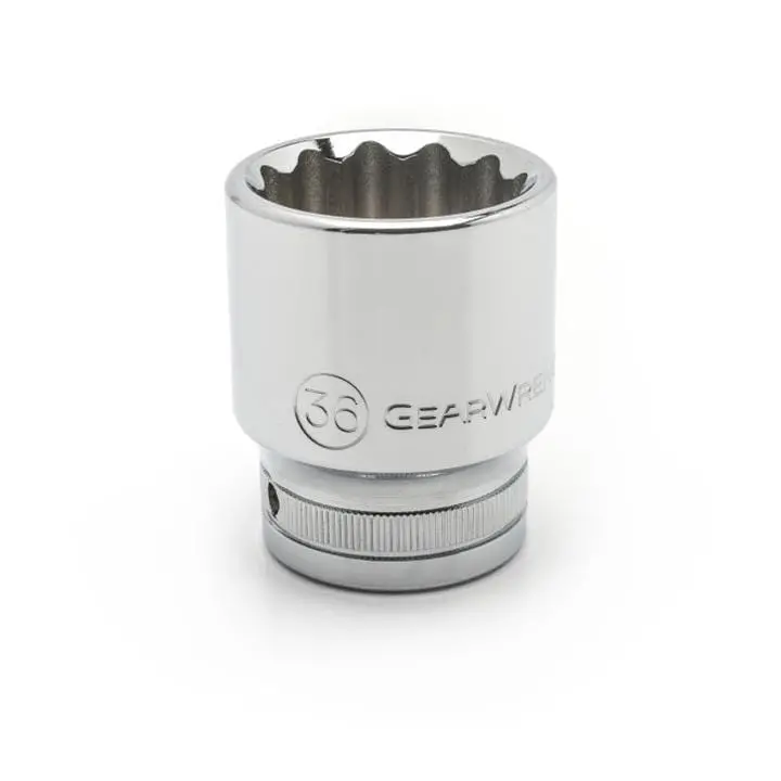 Gearwrench 82469 12-Point Deep Socket Set – Sae/Metric 1