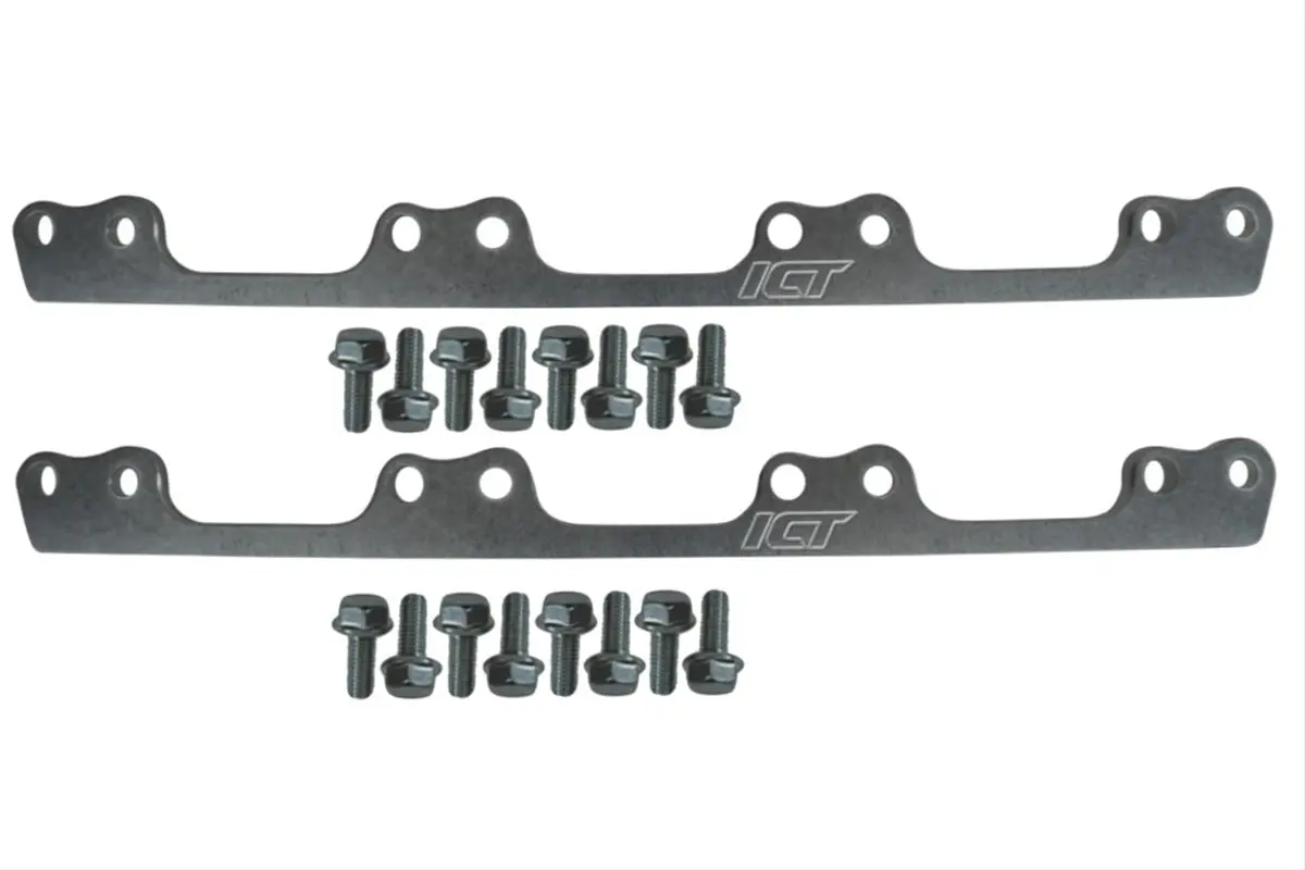 Ict Billet 551325 Fuel Rail Block-Off Plates 1