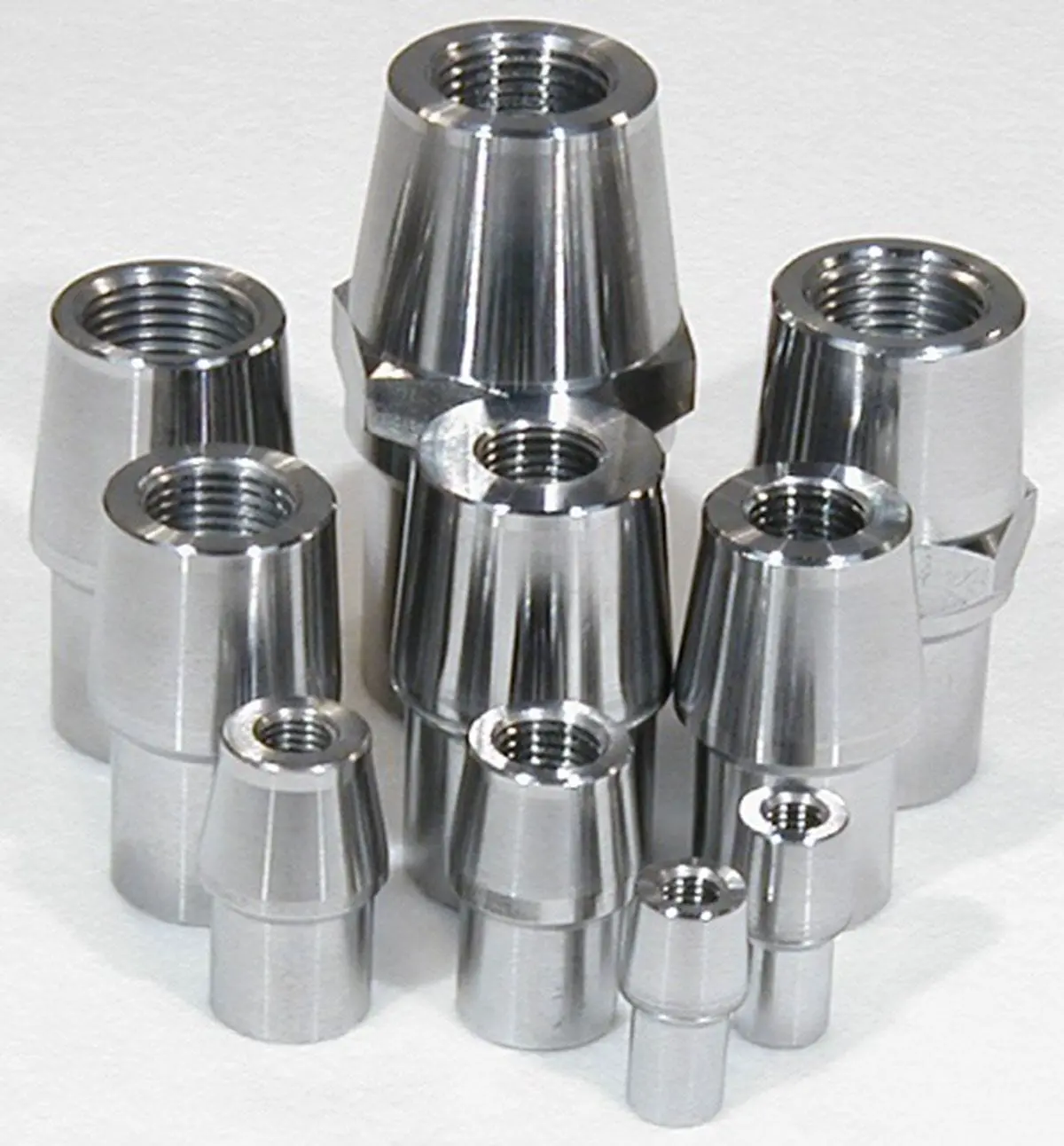 Chrome-Moly 4130 Steel Weld-In Female Tube End Fitting (Mzre1020Bl) 1