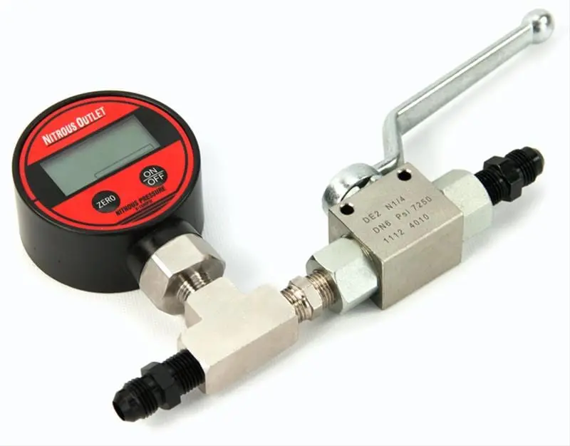 Nitrous Outlet Digital Inline Nitrous Pressure Gauge – 00-63016-8 1