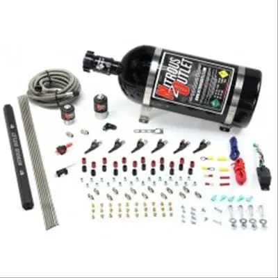 Nitrous Outlet E85-Compatible Nitrous Oxide System – Model 00-10399-E85-15 1