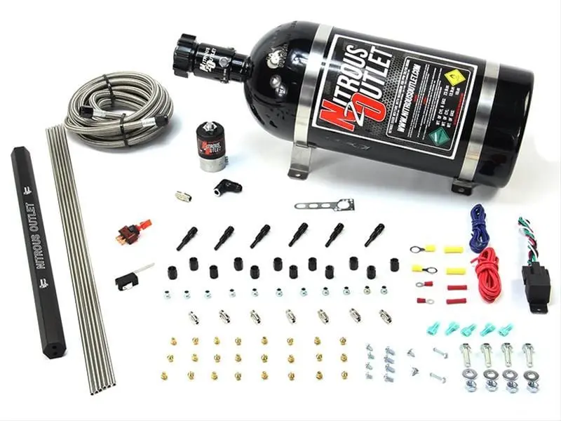 Nitrous Outlet E85-Compatible Nitrous Oxide System – 00-10434-E85-L-Ds-12 1