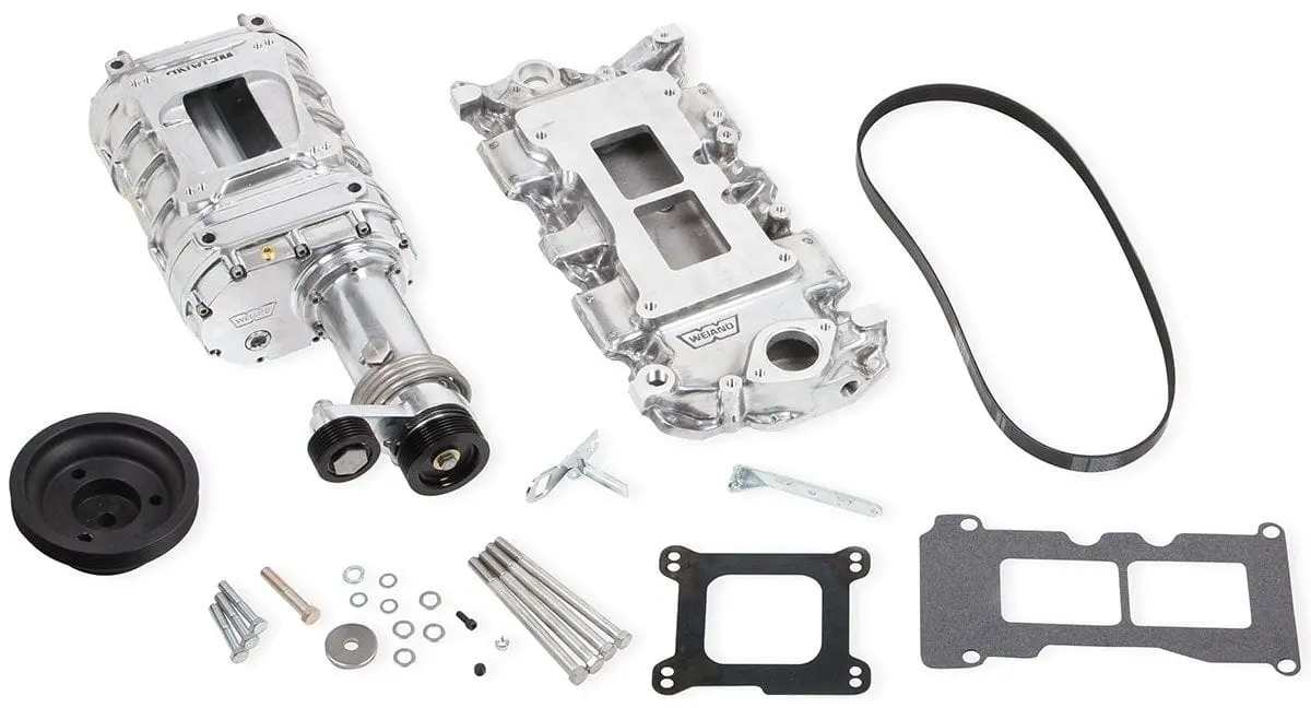 Weiand 142 Pro-Street Supercharger Kit – Bolt-On Forced Induction System For Small-Block Chevrolet Engines 1
