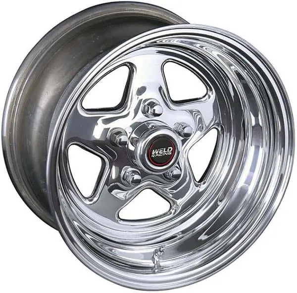 Prostar We96-514208 15X14 Polished Aluminum Drag Racing Wheel 1