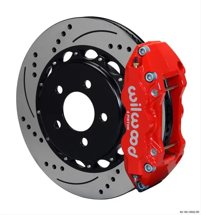 Wilwood Aero4 Big Brake Rear Kit – Model 140-12932-Dr 1