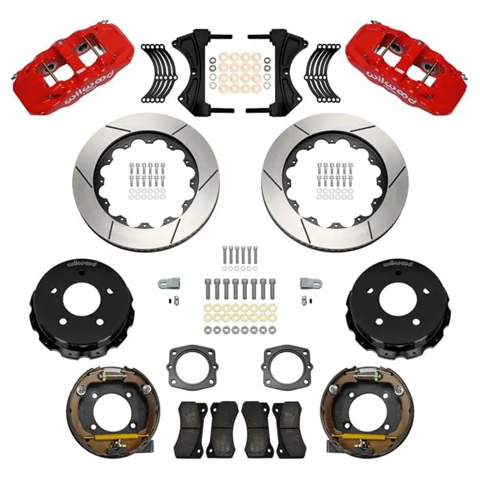 Wilwood Aero4 Big Brake Rear Parking Brake Kit – 140-17673-R 2
