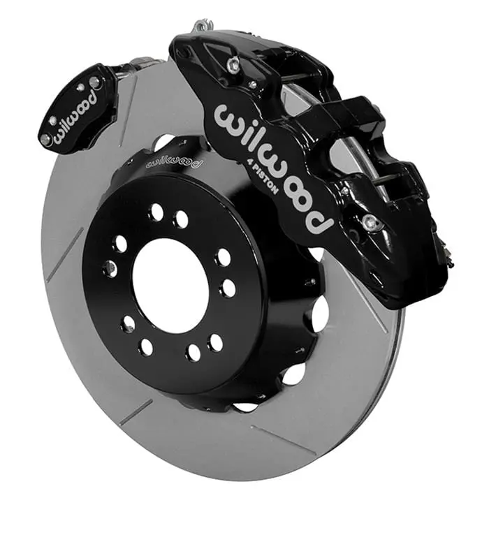 Wilwood Aero4-Mc4 Rear Big Brake Kit With Integrated Parking Brake - 140-14263 1