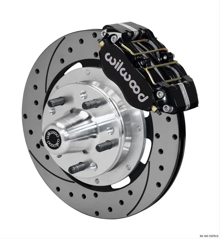 Wilwood Dynapro 140-13378-D Big Brake Front Kit With Dust Boots 1