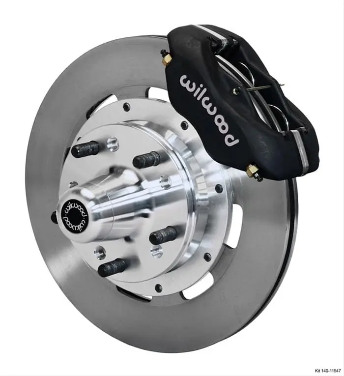 Wilwood Forged Dynalite Big Brake Front Kit – Lightweight, High-Capacity Caliper & Rotor System (140-11547) 1